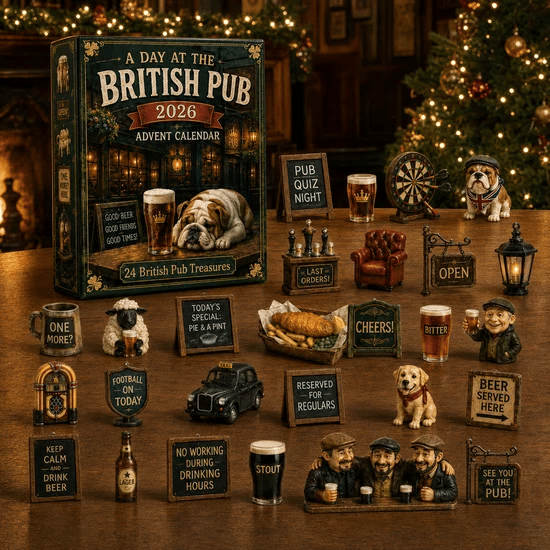🍺 A Day at the British Pub 2026 Advent Calendar