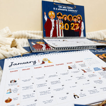 ✝️ 2027 Catholic Liturgical Wall Calendar Follow The Church Year With Faith, Prayer & Tradition