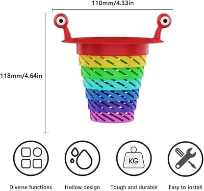 ⭐✨Rainbow Expandable Sink Strainer Basket
