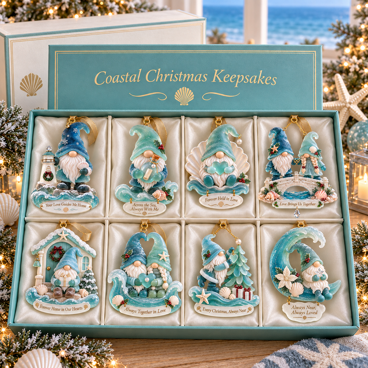 Coastal Gnome Christmas Decor | Enduring Love