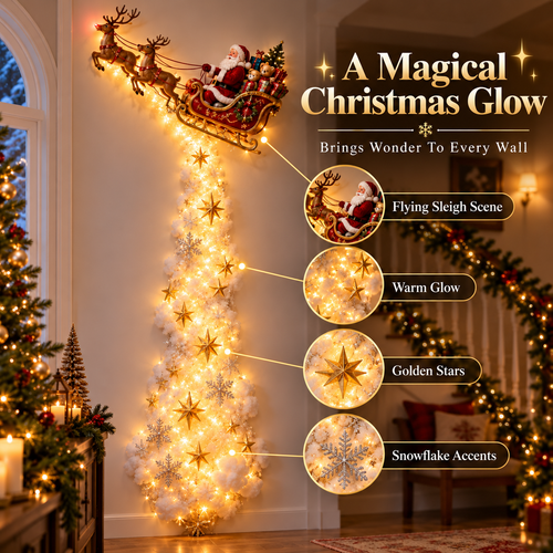 Christmas Magic Trail Wall Light – 10 Festive Designs