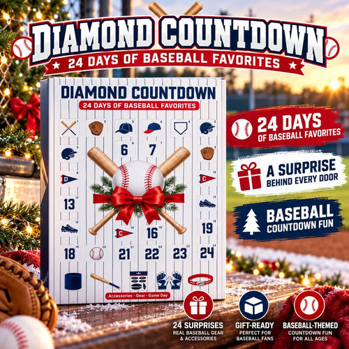 ⚾ Diamond Countdown Baseball Advent Calendar – 24-Day Surprises