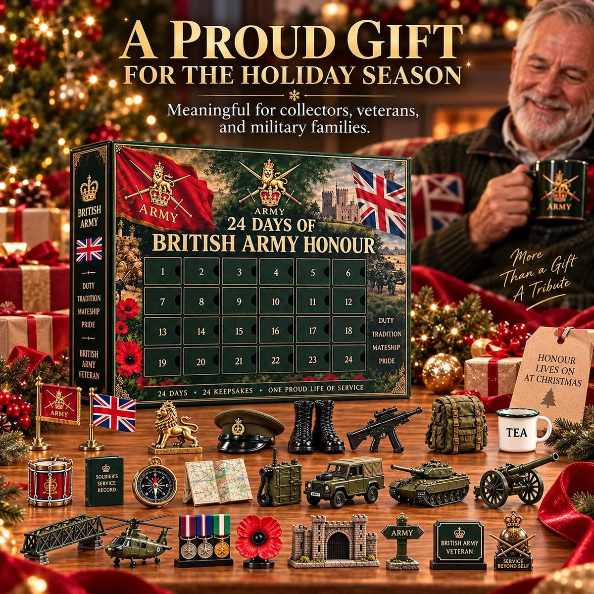 24 Days of British Army Honour Advent Calendar