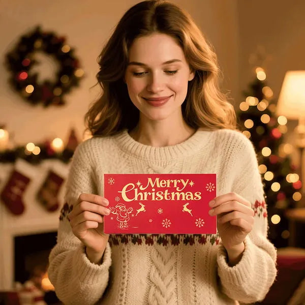🎁 LAST DAY 49% OFF🎅🎄Foldable 6-Slot Christmas Red Envelope