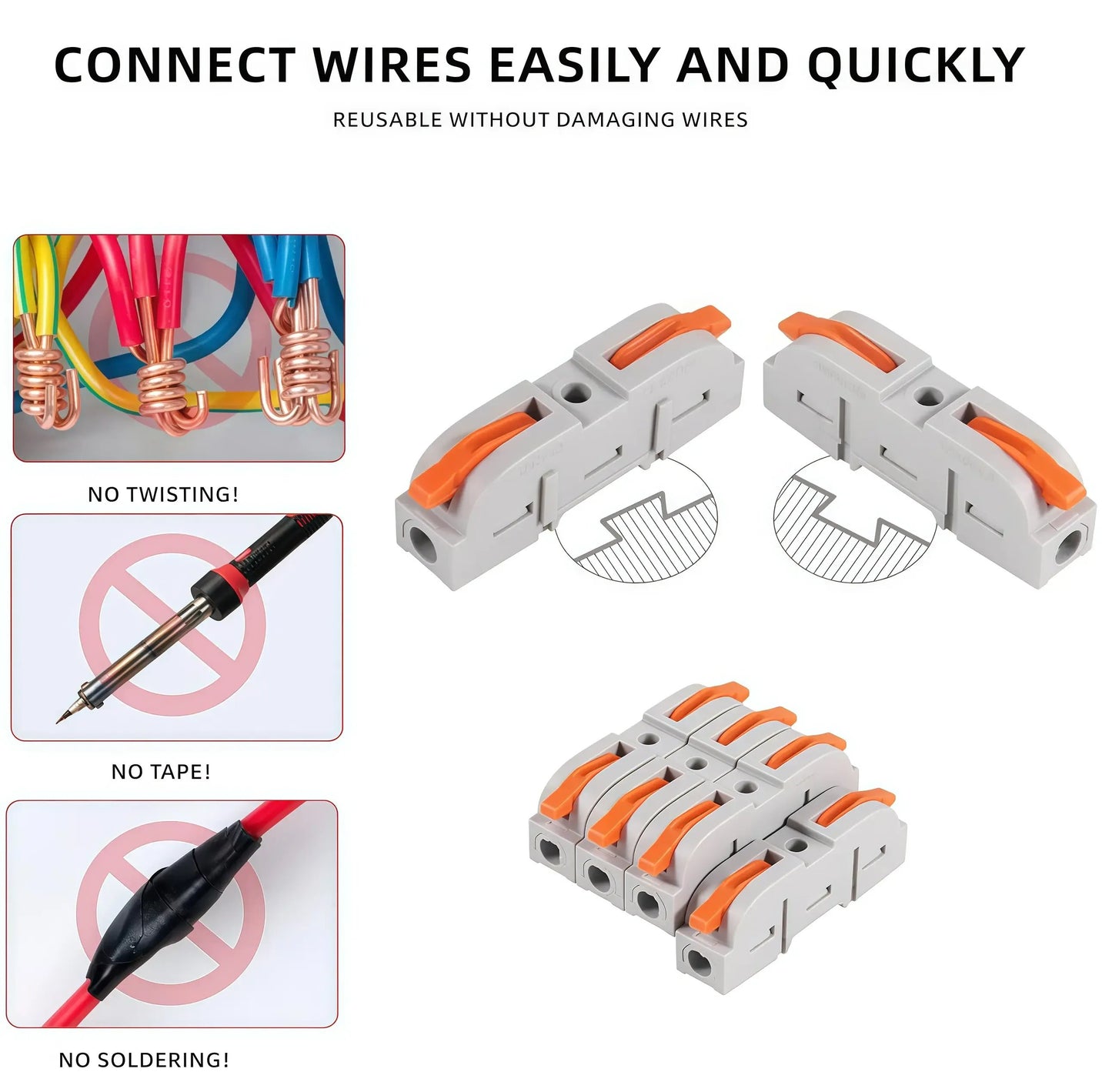 Wire Connector & Stripper Kit