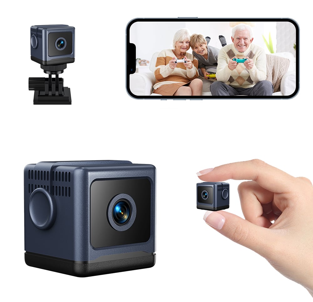 W03 Smart WiFi Security Camera – 1080P HD, Night Vision, Motion Detection, Low Power