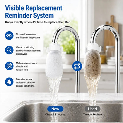 🚰 100 Pack Faucet Filter Bags – Cleaner Water, Less Splash, No Tools Needed