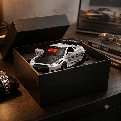 🏎️ Sports Car Alarm Clock Remote Control Model Car