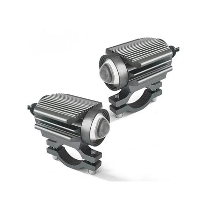 🔥HOT SALE🔥💯⏰Universal Motorcycle LED Spotlight Dual Color Auxiliary Driving Light