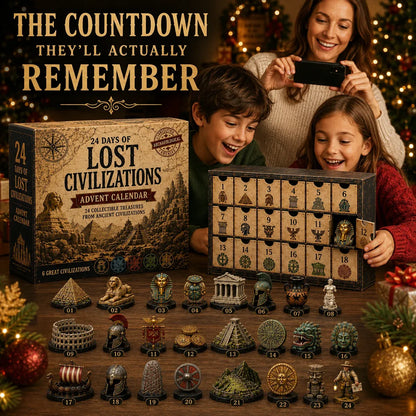 🔥😍2026 Lost Civilizations Archaeological Discovery Advent Calendar | 24 Ancient Treasures from 6 Great Civilizations