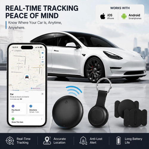 💯🚗 Limited Time 50% OFF | Smart GPS Tracker With Magnetic Case – Real-Time Vehicle Tracking For iPhone & Android