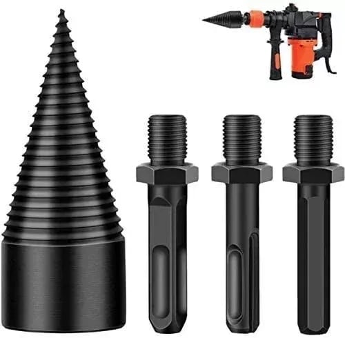 🎉 Wood Log Splitter Firewood Drill Bit