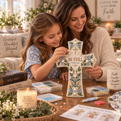 🎄✨ Last Day 49% OFF ✝️ Scripture Cross DIY Kit Collection