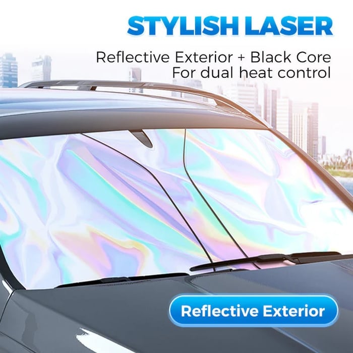 🎉🌊2026 Summer Hot Sale-💥2026 Foldable Anti-UV Windshield Sunshade