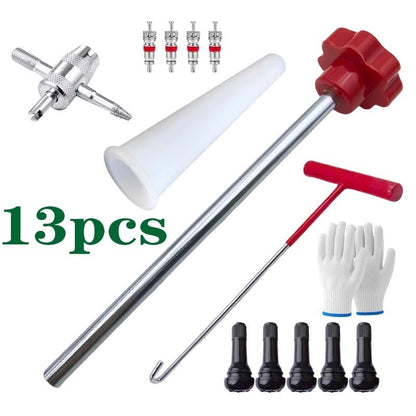 🚗 Quick Change Tire Valve Tool Kit