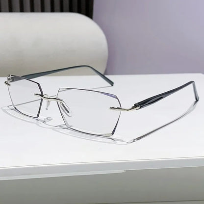 🔥🎁[Co-Created by Designers]Gypsophila Smart Zoom and Color-Changing Reading Glasses