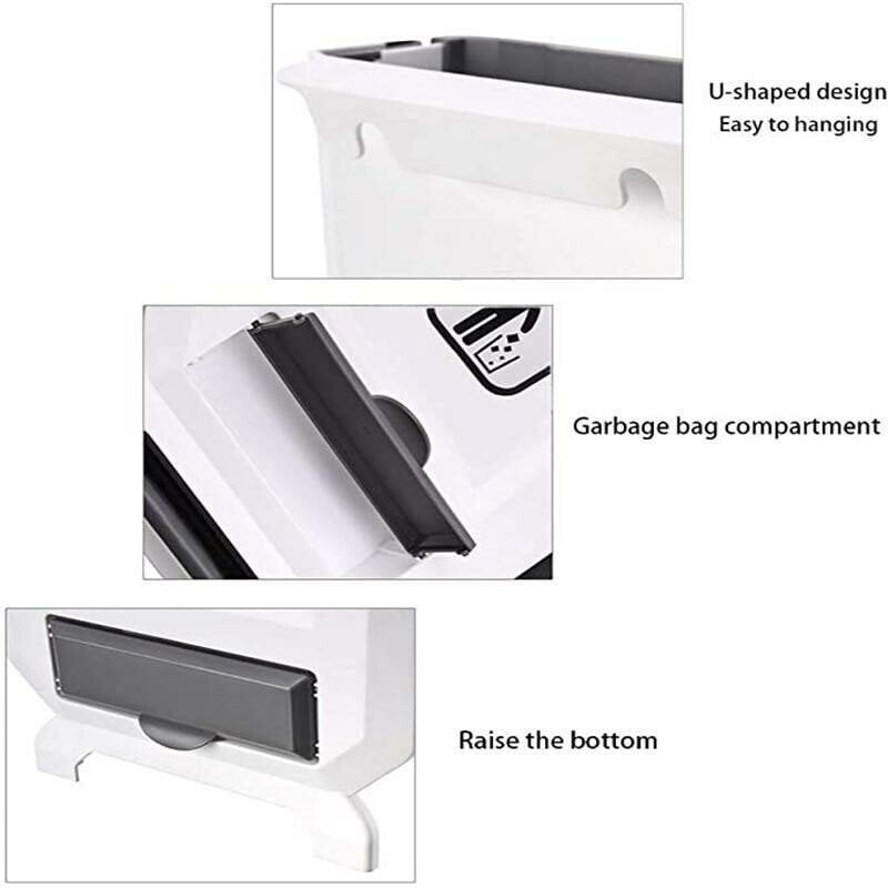 🔥Hot Sale✨Kitchen Cabinet Foldable Trash Can（ Summer Promotion 48%）