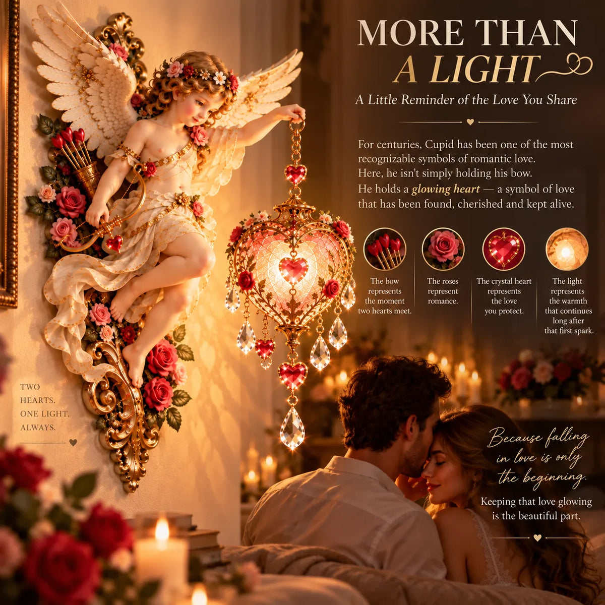 🔥LAST DAY 50% OFF❤️ Cupid’s Eternal Love Crystal Light