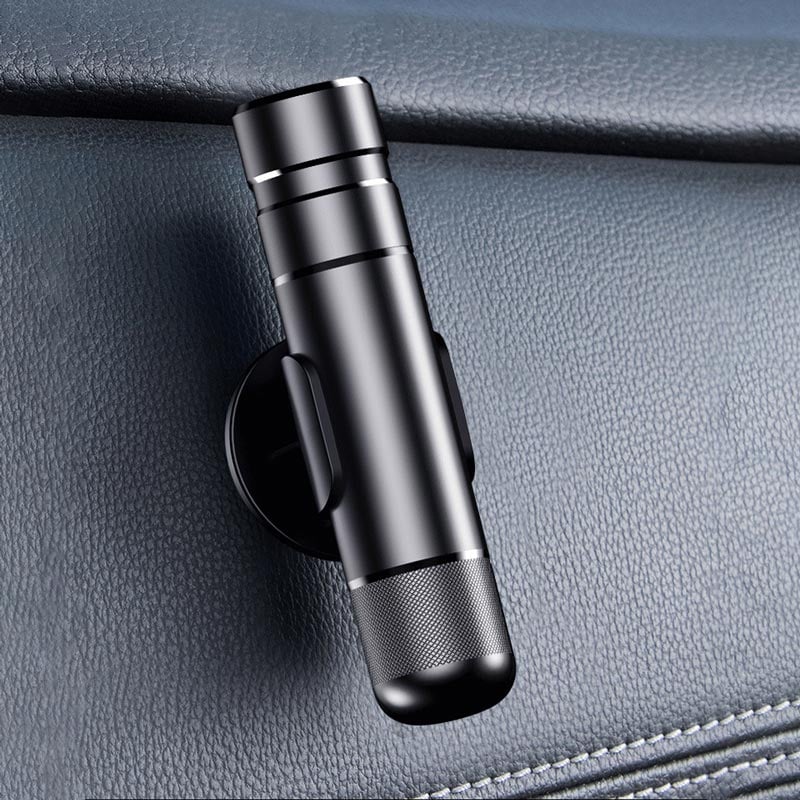🔥HOT SALE🔥❄️Summerfresh 50% OFF!🚗2-in-1 Car Emergency Escape Tool – Spring-Loaded Tempered-Glass Window Breaker & Seatbelt Cutter