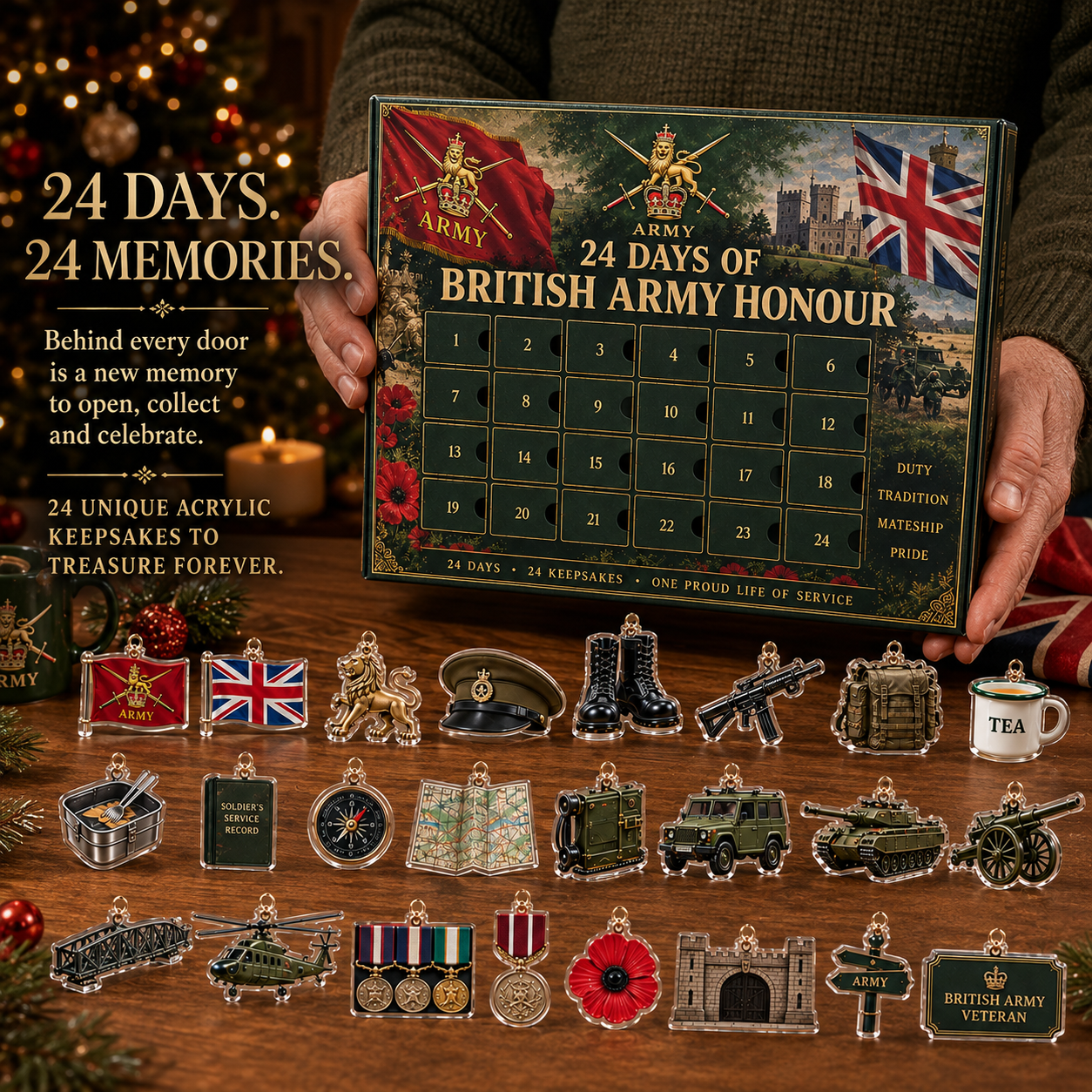 🎄 24 Days of British Army Honour Advent Calendar