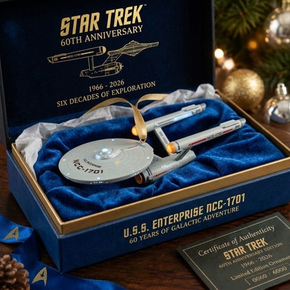U.S.S. Enterprise NCC-1701 60th Anniversary Ornament