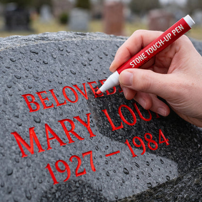 💐Golden Grave Marker Pen, Restore Faded Tombstone Inscriptions（BUY 1 GET 1 FREE！)