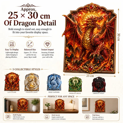 🐉Dragon Magic 3D Layered Diamond & Pearl Art Kit✨