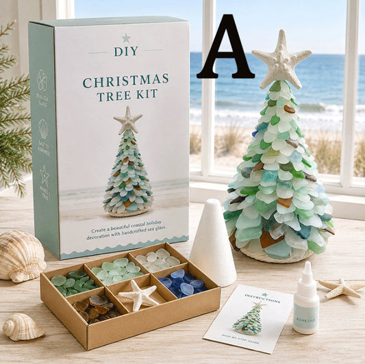 🔥49% Off Last Day - BUY 3 GET 1 FREE🎄DIY Seafrost Shards Christmas Tree Kit