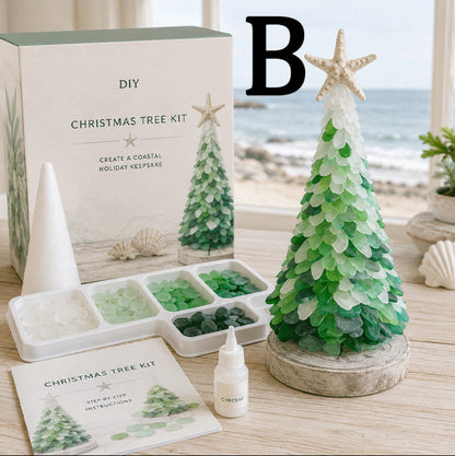 🔥49% Off Last Day - BUY 3 GET 1 FREE🎄DIY Seafrost Shards Christmas Tree Kit