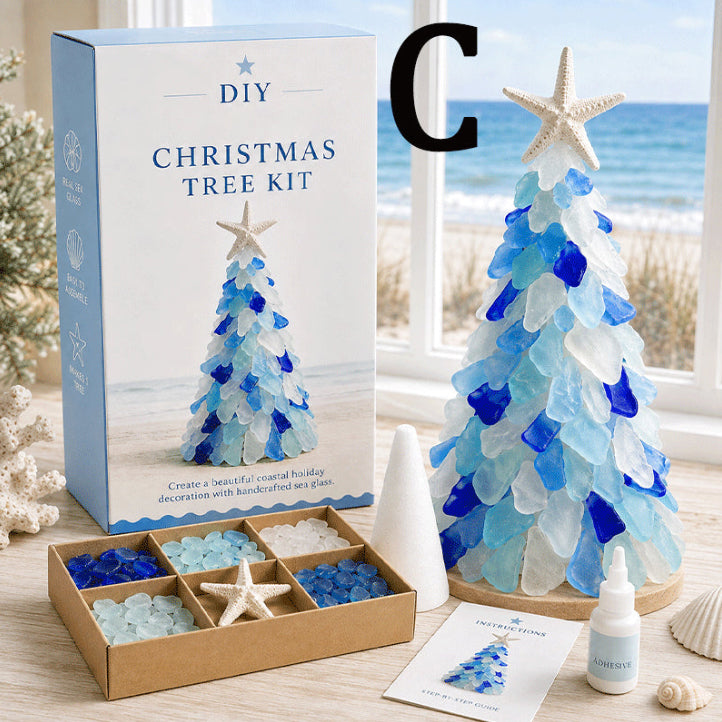 🔥49% Off Last Day - BUY 3 GET 1 FREE🎄DIY Seafrost Shards Christmas Tree Kit