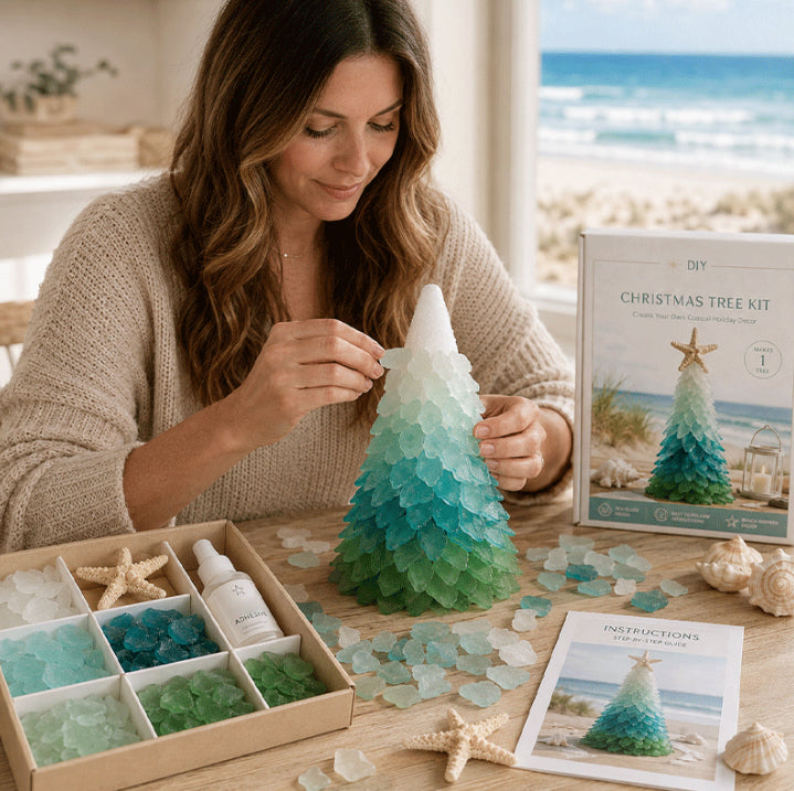 🔥49% Off Last Day - BUY 3 GET 1 FREE🎄DIY Seafrost Shards Christmas Tree Kit