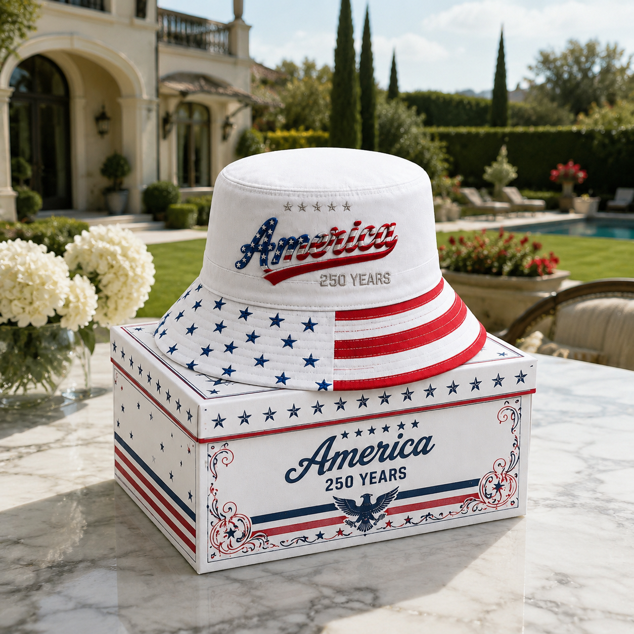 🔥LAST DAY 50% OFF 🔥- America 250 Years Patriotic Bucket Hat