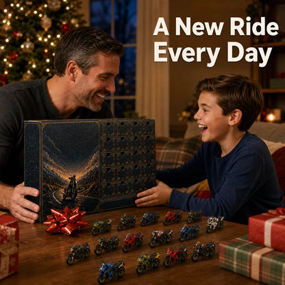 Motorcycle Legends Advent Calendar 2026 – 24 Mini Motorcycles