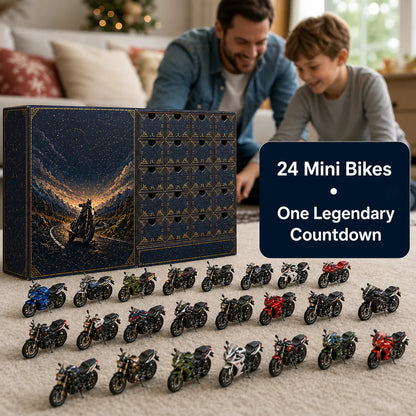 Motorcycle Legends Advent Calendar 2026 – 24 Mini Motorcycles