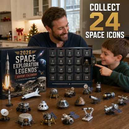 2026 Space Exploration Legends Advent Calendar – 24 Collectible Surprises