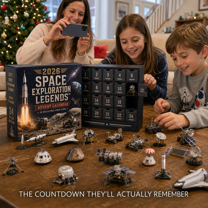 2026 Space Exploration Legends Advent Calendar – 24 Collectible Surprises
