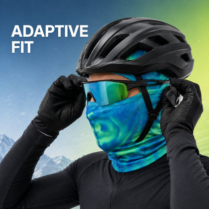 Outdoor Gradient Temperature-Sensitive Color-Changing Balaclava