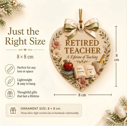 🔥LAST DAY 50% OFF - 🎄Retired Profession x Christmas Ornament