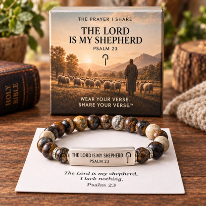 🔥LAST DAY 50% OFF - ✝️ Wear Your Verse Scripture Nameplate Bracelet👍(Limited Edition)