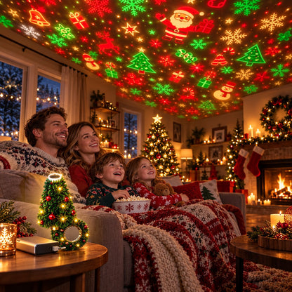 🎄Holiday Christmas Tree Projector Light✨