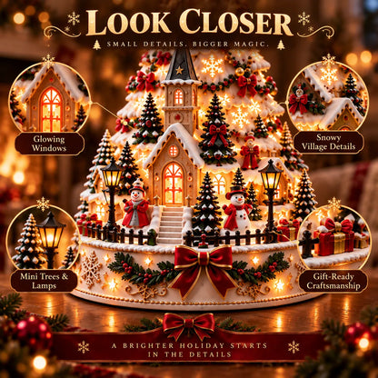 ⭐🏆 60,000+ Sold - 🎄MerryRealm™ Christmas Village Lightscape Tree
