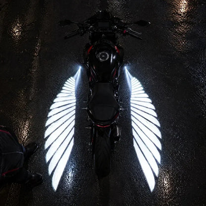🏍️Angel Wing Motorcycle LED Projector Lights