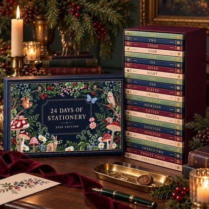24-Day Stationery Advent Calendar 2026 – Christmas Gift Set