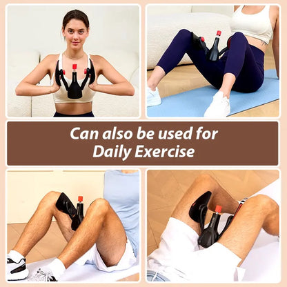 🏋️ Adjustable Counting Inner Thigh & Pelvic Floor Trainer for Home Workouts
