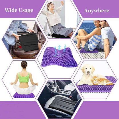 ✨LAST DAY 49% OFF❤Ergonomic Silicone Seat Cushion – Relief You Can Feel