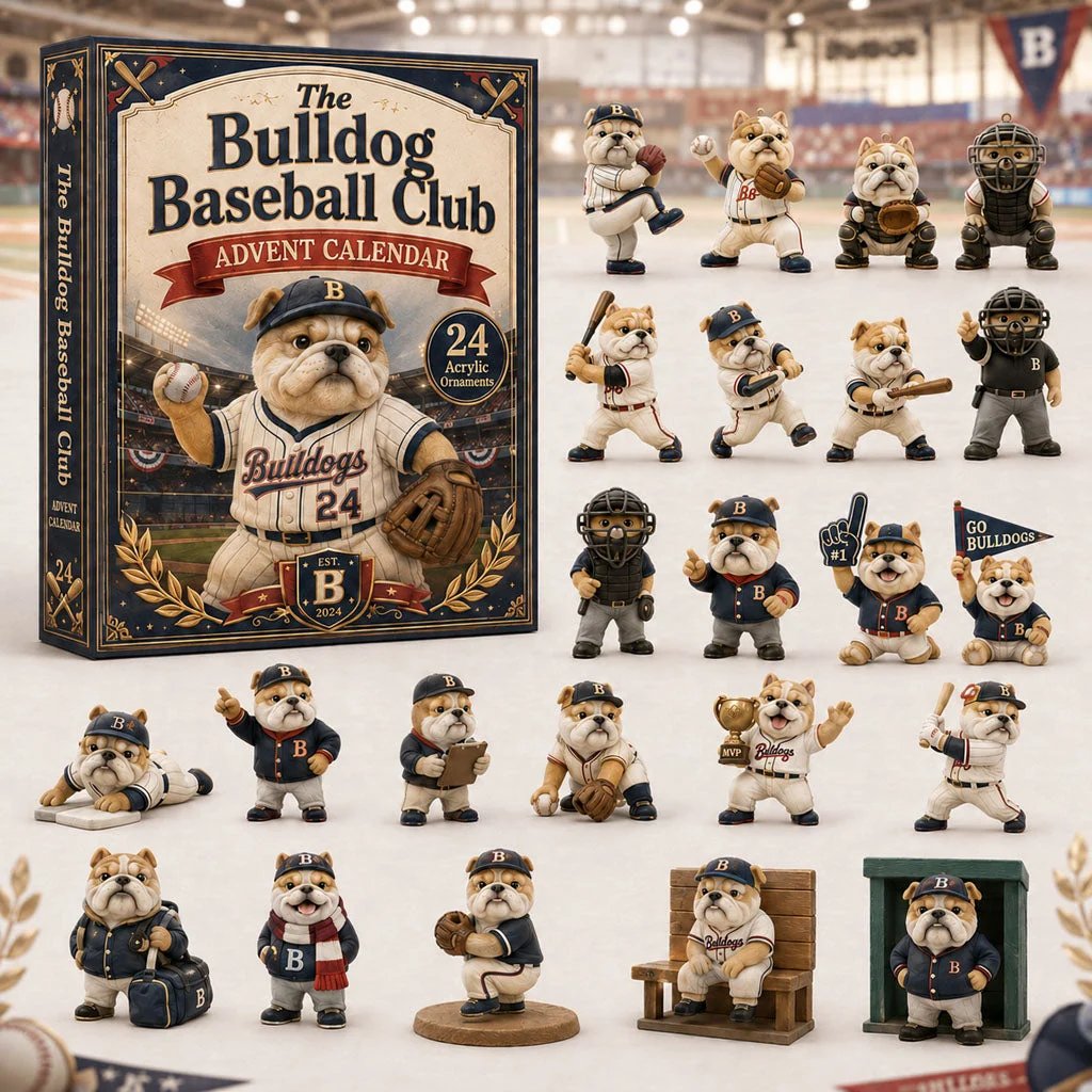 Bulldog Baseball Club Advent Calendar 2026 – 24 Collectible Surprises
