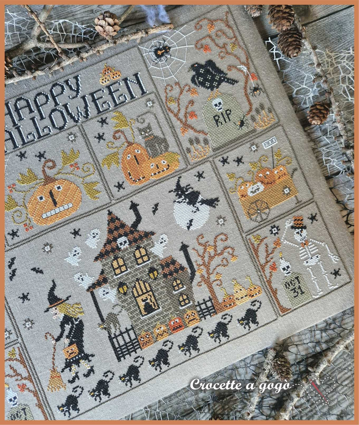 Happy Halloween Cross-Stitch Kit