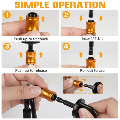 🔥LAST DAY 49% OFF - 🛠️🔧 HVAC Copper Pipe Swaging Tool Set | Drill Bit Expander Kit for AC Repair