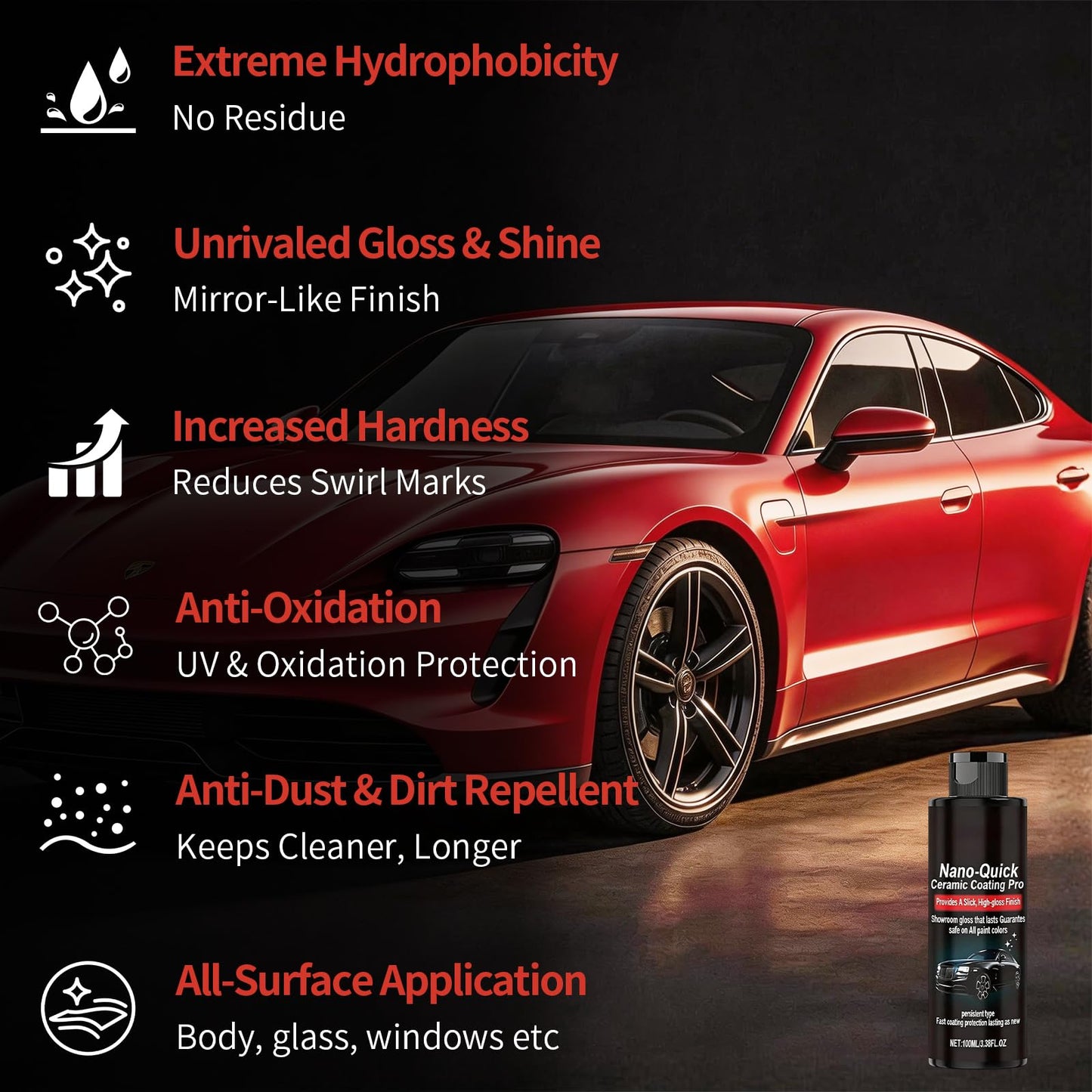 Automotive Nano Ceramic Coating Spray⭐