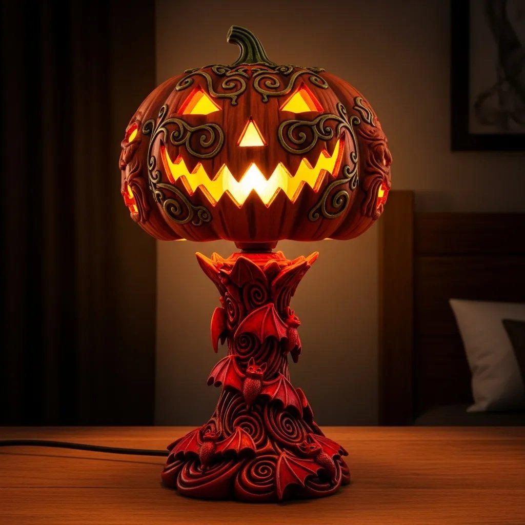 Halloween Horror Themed Pumpkin Lights